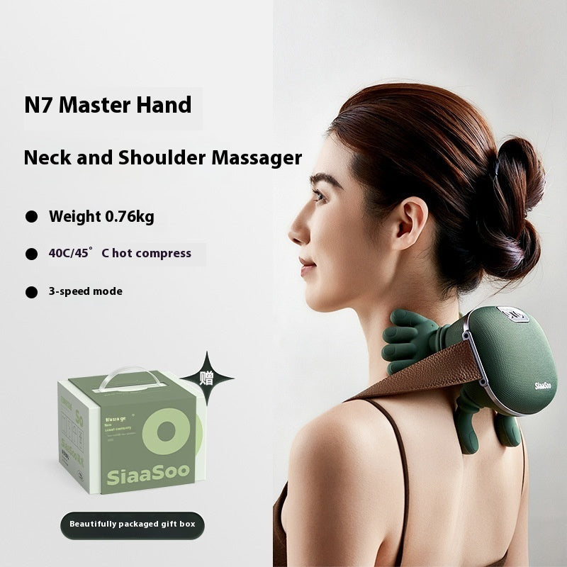 Heated Neck Massager - Relieve Pain in Minutes