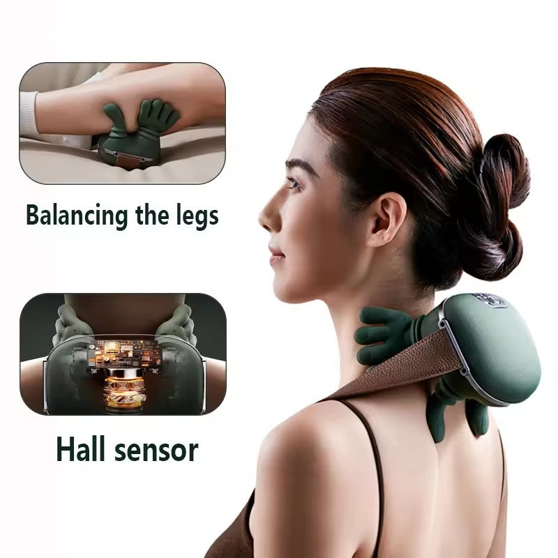 Heated Neck Massager - Relieve Pain in Minutes