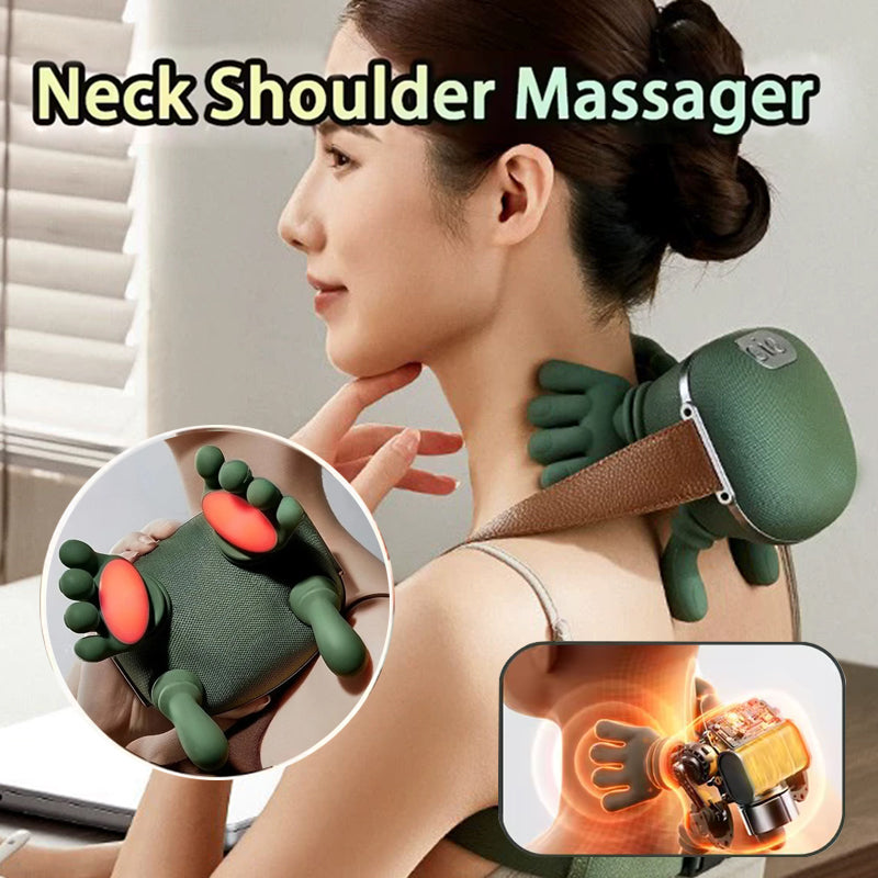 Heated Neck Massager - Relieve Pain in Minutes