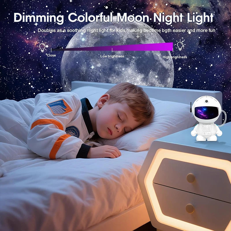 Astronaut Planetarium Projector - Turn Your Room Into a Relaxing Starry Night