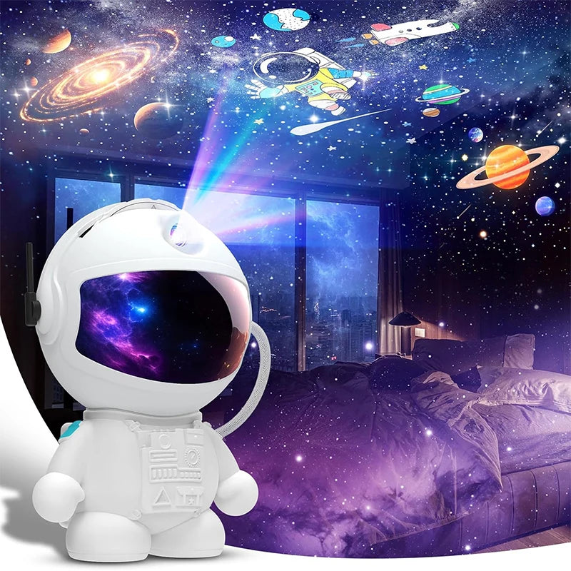 Astronaut Planetarium Projector - Turn Your Room Into a Relaxing Starry Night