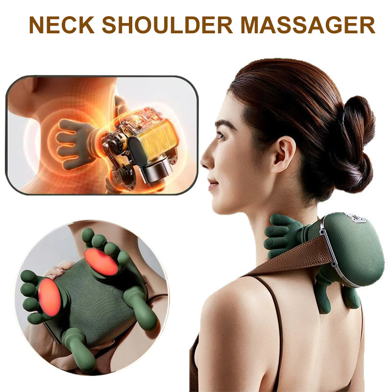Heated Neck Massager - Relieve Pain in Minutes