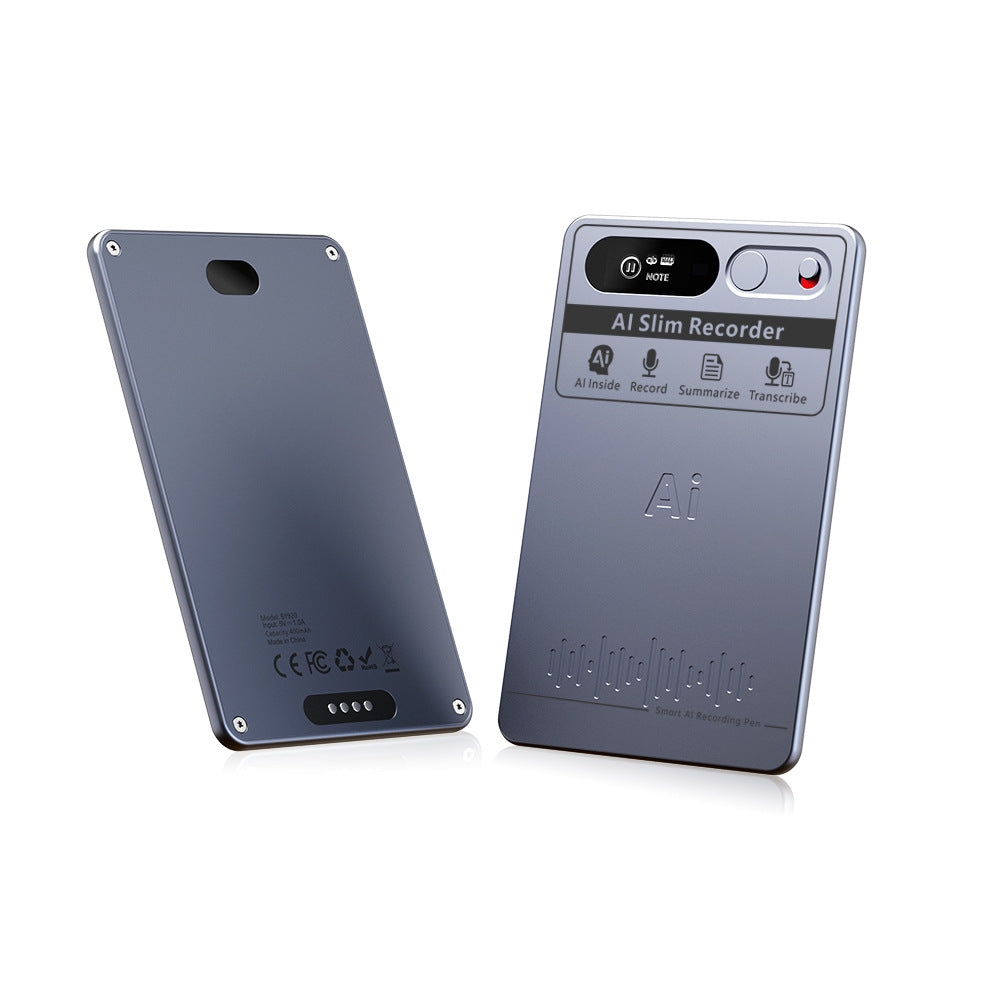 Smart Voice Recorder with App Transcription | AI Noise Reduction & Meeting Notes Tool